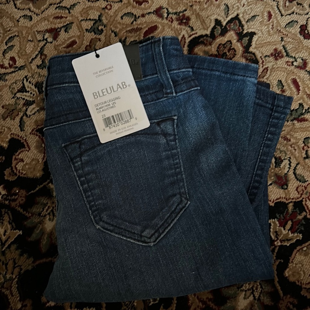 New bluelab skinny jeans, leggings size 23